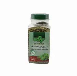 سبزدانه سبزی قورمه خشک پت 100 گرم