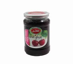 سحر مربا آلبالو شیشه 800 گرمی