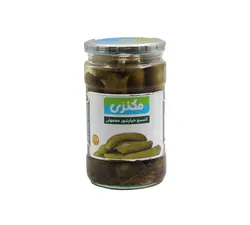 مکنزی کنسرو خیارشور معمولی 660 گرم