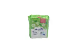 ناولتی نوار کتانی ( پنبه ای ) بسیار نازک سایز 2 بزرگ مخصوص روز  8 عددی