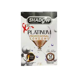 Shadowکاندوم پلاتینیوم تنگ کننده تاخیری خاردار