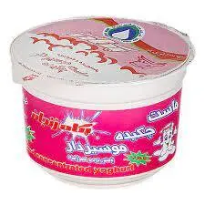 پگاه ماست چکیده موسیر لیوانی 250گرم 5 درصد