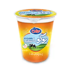 میهن ماست همزده پرچرب پاستوریزه900 گرمی