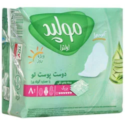 مولپد اولترا آلوئه ورا با بسته بندی تکی بزرگ 8 عددی