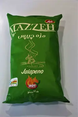 مزمز مزه چیپس متوسط هالاپینو( 65گ)