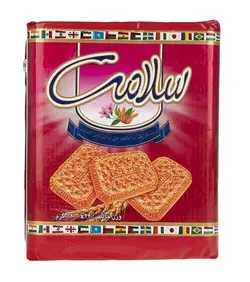 سلامت بیسکویت شیرمال هل و کنجد 1200 گرم