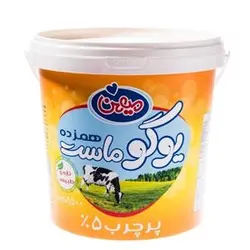 میهن ماست همزده پرچرب پاستوریزه 1500 گرمی