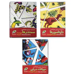 جورچین سه گوش بازی پژوه
