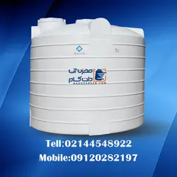 مخزن 10000 لیتری پلاستیکی سه لایه عمودی پلاستونیک