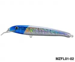 طعمه ماهيگيري برند Mazuzee وزن 18 گرم سايز 120 ميل كد MZFL01-02