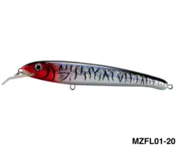 طعمه ماهيگيري برند Mazuzee وزن 18 گرم سايز 120 ميل كد MZFL01-20