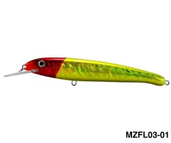 طعمه ماهيگيري برند Mazuzee وزن 43 گرم سايز 180 ميل كد MZFL03-01