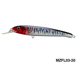 طعمه ماهيگيري برند Mazuzee وزن 43 گرم سايز 180 ميل كد MZFL03-20