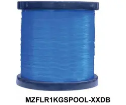 نخ ماهيگيري مدل F LINE سايز1.40ميل 1 كيلوگرمي رنگ آبي آسماني برند مازوزی