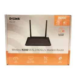 مودم روتر بی سیم ADSL2 Plus و VDSL2 دی لینک مدل DSL-224 NEW
