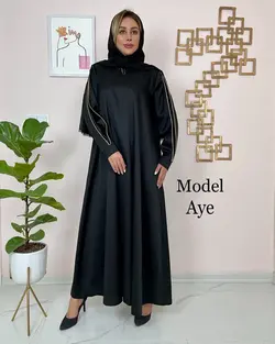 مانتو جلوبسته بلند مدل آیه - فروشگاه پوشاک