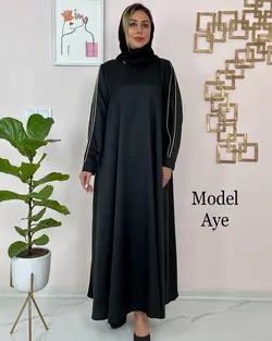 مانتو جلوبسته بلند مدل آیه - فروشگاه پوشاک