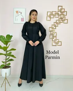 مانتو دکمه دار زنانه مدل پرمین - فروشگاه پوشاک