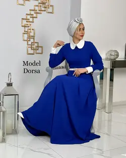 ماکسی زنانه مدل درسا+کمربند چرم - فروشگاه پوشاک