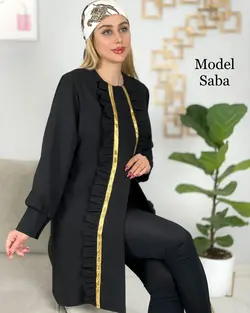 مانتو مجلسی زنانه مدل صبا - فروشگاه پوشاک