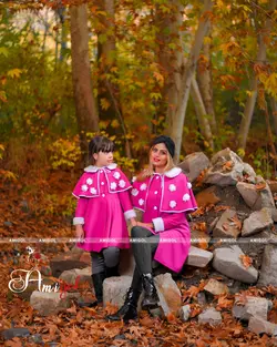 ست مانتو مادر و دختری مدل پروا ( لباس دختر)