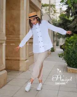 شومیز و شلوار زنانه مدل لیزا