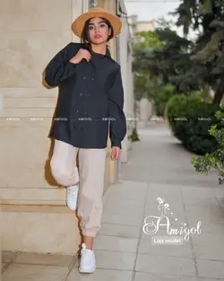 شومیز و شلوار زنانه مدل لیزا