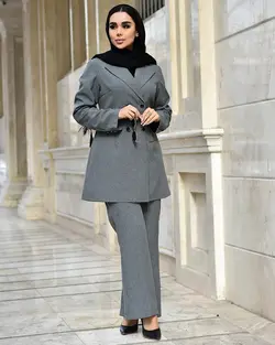 کت شلوار دیپلمات زنانه مدل تیکا - فروشگاه پوشاک