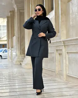 کت شلوار دیپلمات زنانه مدل تیکا - فروشگاه پوشاک