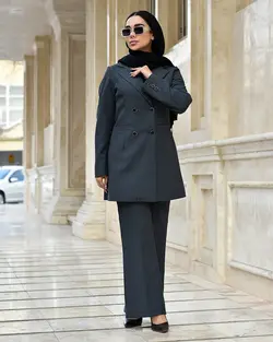 کت شلوار دیپلمات زنانه مدل تیکا - فروشگاه پوشاک