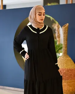 ماکسی زنانه مدل بلوط - فروشگاه پوشاک