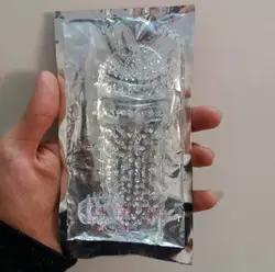 کاندوم خاردار ژله ای سیلیکونی قابل شستشو درجه ۳