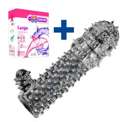 پک کاندوم خاردار ژله ای سیلیکونی با کیفیت + کاندوم لارگو