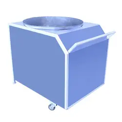 پرکن بوقلمون ، غاز استیل صنعتی