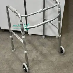 واکر تاشو ترکیبی حلزونی قابل تنظیم چرخ دار