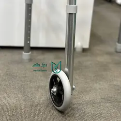 واکر تاشو ترکیبی حلزونی قابل تنظیم چرخ دار