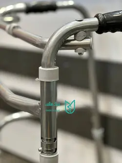 واکر تاشو ترکیبی حلزونی قابل تنظیم چرخ دار