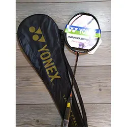راکت بدمینتون یونکس تکی با کاور yonex arcsaber zz-force carbonex 4200