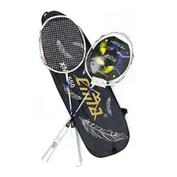 راکت بدمینتون جفتی سیما مدل ایکس ام 550 به همراه کیف کاور