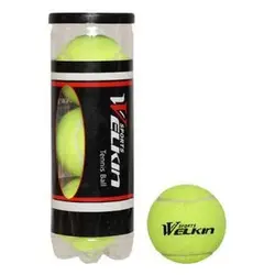 توپ تنیس خاکی ولکین welkin سه عددی با کیفیت