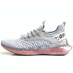 کفش کتونی اف وایت آدیداس بوست جورابی