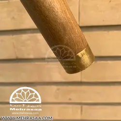 عصا چوبی دسته شیری