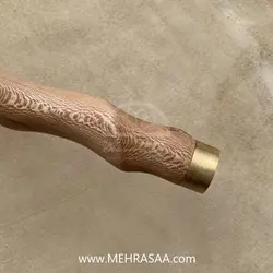 عصا چوبی دسته سر عقابی
