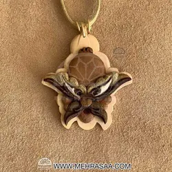 گردن‌آویز چوبی کدو گارسیا