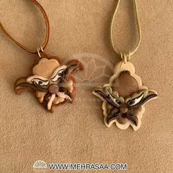 گردن‌آویز چوبی کدو گارسیا