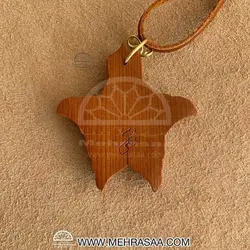 گردن‌آویز چوبی جسی کدو