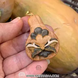 گردن‌آویز چوبی دالتون کدو