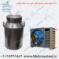 ست کامل دستگاه گلابگیری 100 لیتری گرانیتی