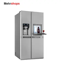 ساید بای ساید - لیست قیمت انواع یخچال فریزر - ساید بای ساید دوو مدل 3133SS فروشگاه مهر