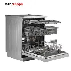 ماشین ظرفشویی - لیست قیمت انواع ظرفشویی - ماشین ظرفشویی جی پلاس K462NS - فروشگاه مهر